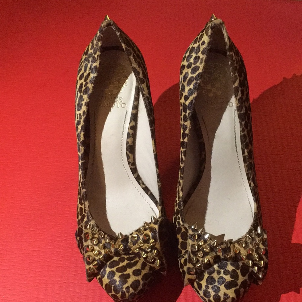 Vince Camuto Leopard Pumps